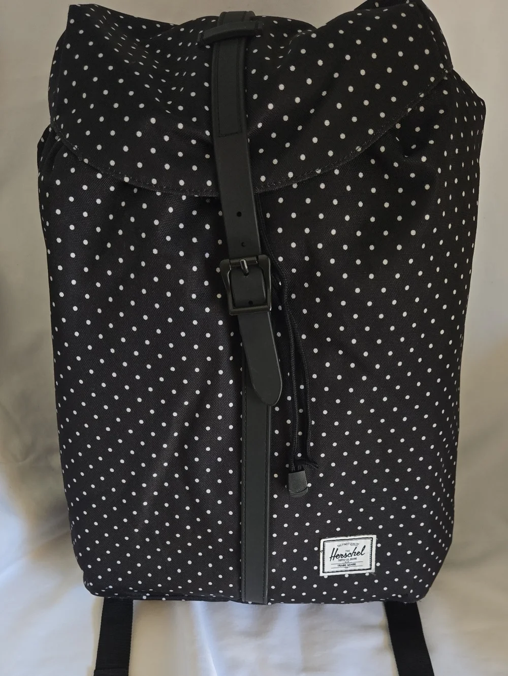 Herschel Supply Co. Black & White Polka Dot Backpack